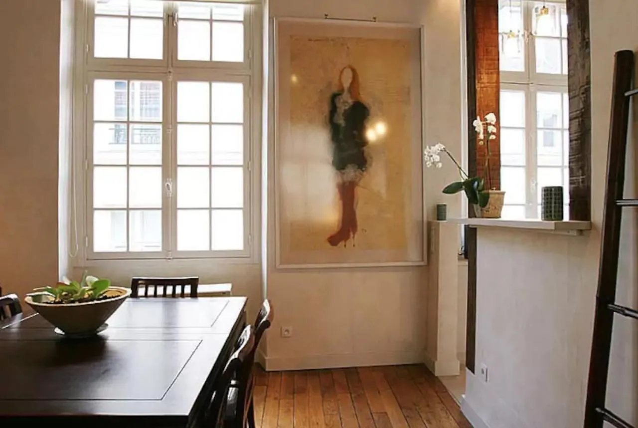 Ferienwohnung Charming Cosy Triplex In Trendy Marais Paris Frankreich